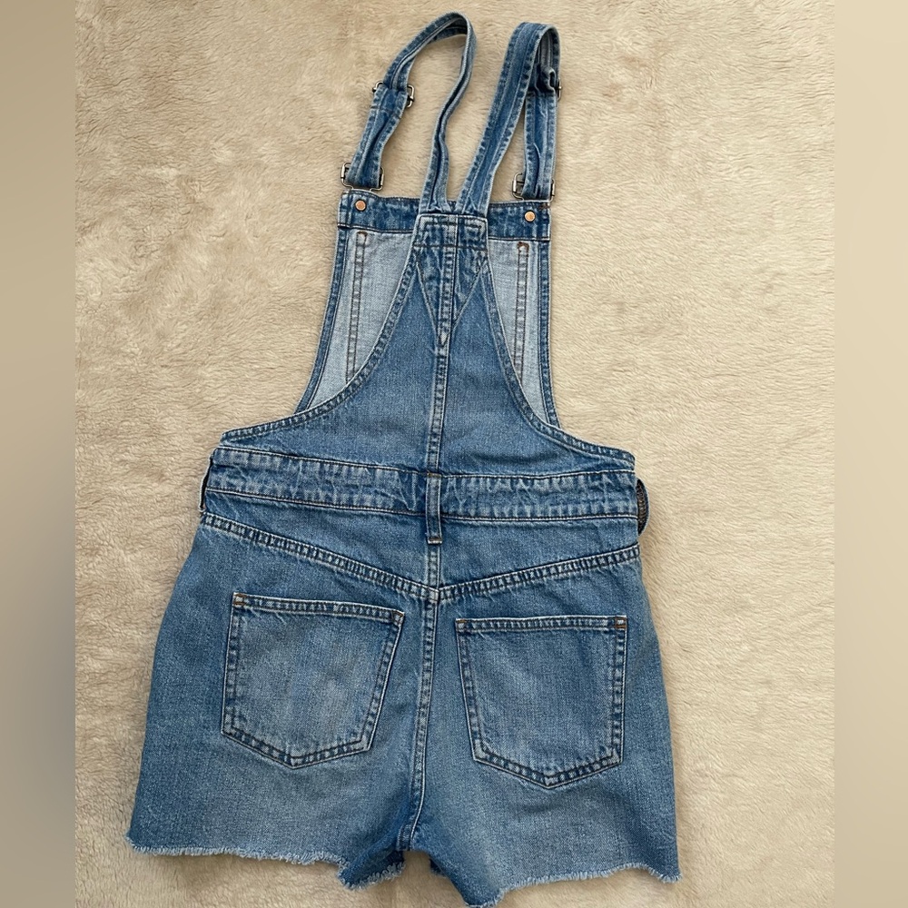 MADEWELL Adirondack Short Denim Overalls Dawkins - Picture 10 of 16
